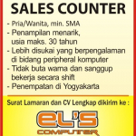 Lowongan Sales Conter EL’s Computer