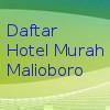 daftar hotel murah malioboro