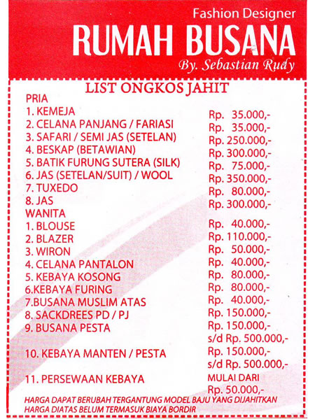 price-list-rumah-busana-sebastian-rudy