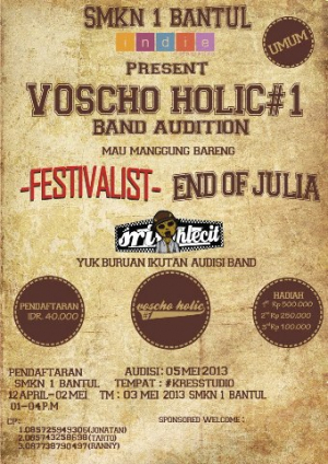 Audisi Band Smk 1 bantul