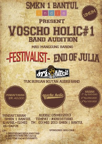 Audisi Band Smk 1 bantul