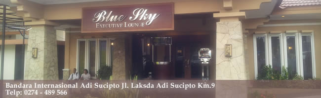 blue sky lounge bandara adisucipto