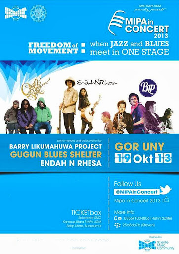 Concert When Jazz Meet Blues MIPA UGM