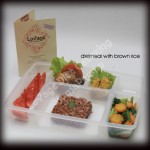 dietmeal with brown rice