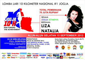 Senam Jogja Istimewa dan Lomba lari 10K dan 5K Nasional