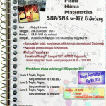 Lomba Fisika Kimia Matematika SMA/SMK se-DIY Jateng