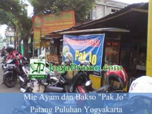 Mie Ayam dan Bakso Pak Jo Patang Puluhan Yogyakarta