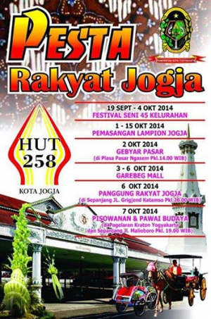 hut ke 258 pesta rakyat yogyakarta