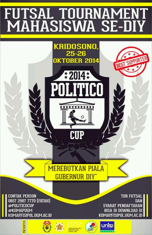 Saksikan Futsal Tournament Mahasiswa Se DIY 2014