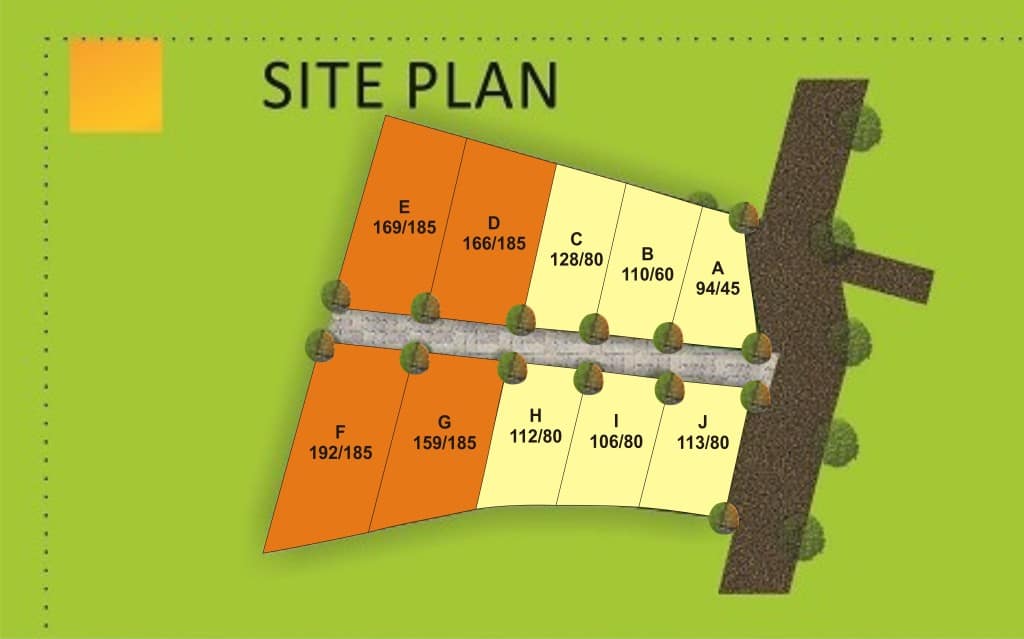 site plan kaliurang residence jogja