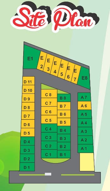 siteplan green tasneem bangunjiwo