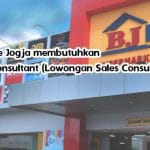 BJ Home Jogja membutuhkan Sales Consultant (Lowongan Sales Consultant)