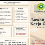 Lowongan Kerja Guru Madrasah Ibtidaiyah Sleman Yogyakarta