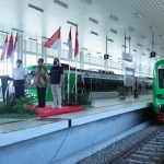 kereta bandara selesai dibuat. ruko bandara yogyakarta